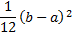 DUniform Variance