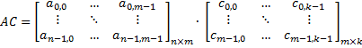 MMultiplication Matrix 1