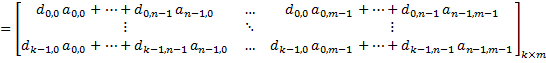 MMultiplication Matrix Left 2