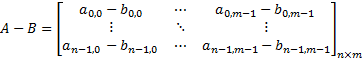 MSubtract