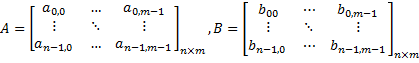 MTwo Matrices